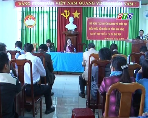  Provincial National Assembly delegations meet with voters - ảnh 1